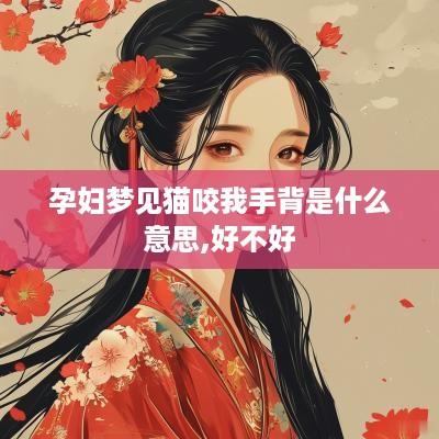 孕妇梦见猫咬我手背是什么意思,好不好