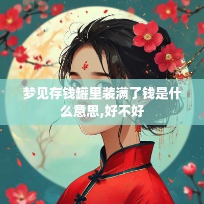 梦见存钱罐里装满了钱是什么意思,好不好