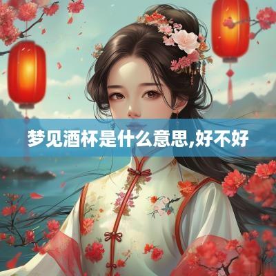 梦见酒杯是什么意思,好不好