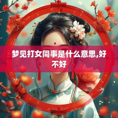 梦见打女同事是什么意思,好不好