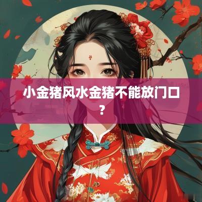 小金猪风水金猪不能放门口？
