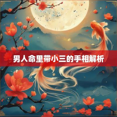 男人命里带小三的手相解析