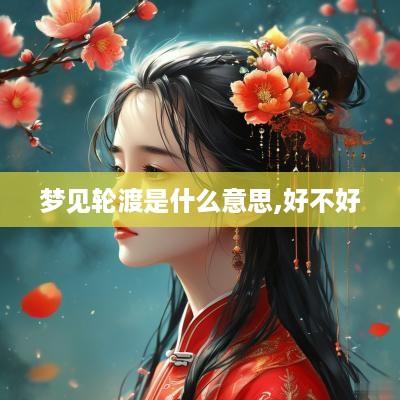 梦见轮渡是什么意思,好不好
