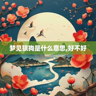 梦见狼狗是什么意思,好不好