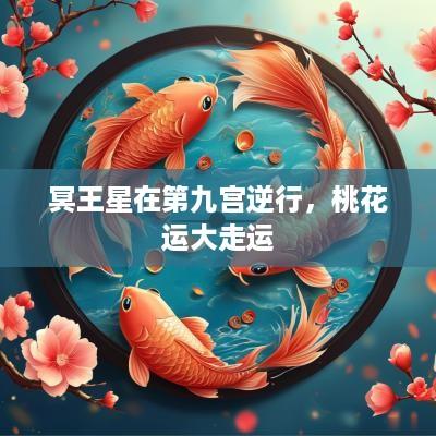 冥王星在第九宫逆行，桃花运大走运