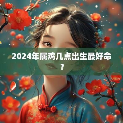2025年属鸡几点出生最好命？