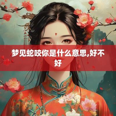 梦见蛇咬你是什么意思,好不好