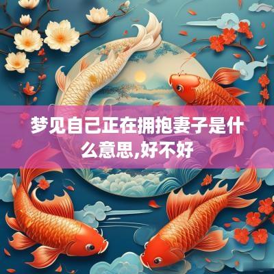 梦见自己正在拥抱妻子是什么意思,好不好
