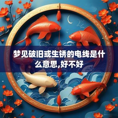 梦见破旧或生锈的电线是什么意思,好不好