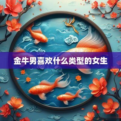 金牛男喜欢什么类型的女生