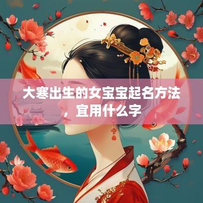 大寒出生的女宝宝起名方法，宜用什么字