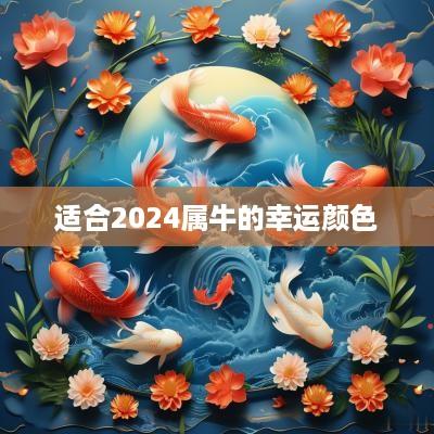 适合2025属牛的幸运颜色