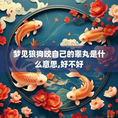 梦见狼狗咬自己的睾丸是什么意思,好不好