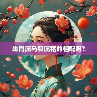 生肖属马和属猪的相配吗？