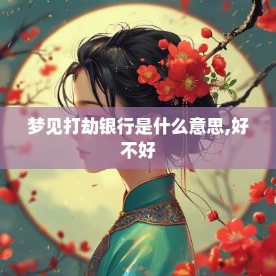 梦见打劫银行是什么意思,好不好