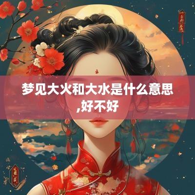 梦见大火和大水是什么意思,好不好