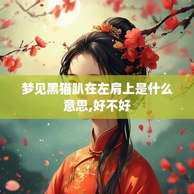 梦见黑猫趴在左肩上是什么意思,好不好
