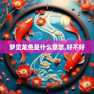 梦见龙鱼是什么意思,好不好