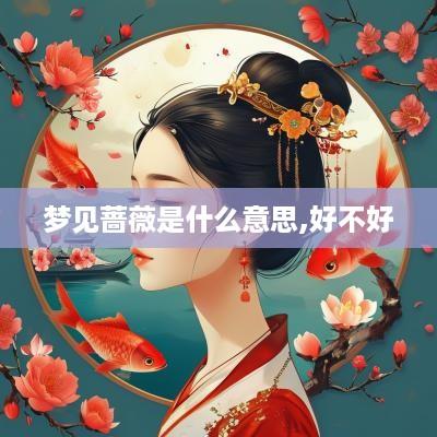 梦见蔷薇是什么意思,好不好