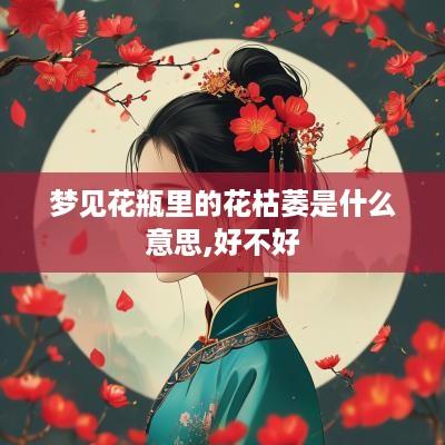 梦见花瓶里的花枯萎是什么意思,好不好