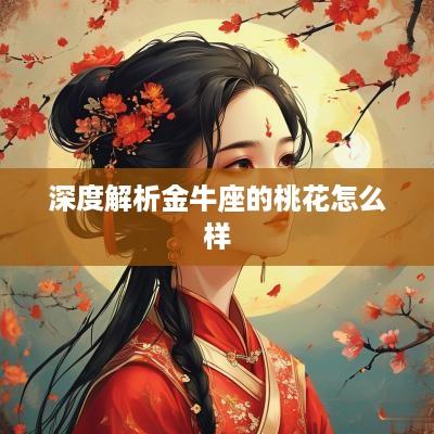 深度解析金牛座的桃花怎么样