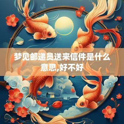 梦见邮递员送来信件是什么意思,好不好