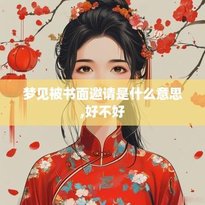 梦见被书面邀请是什么意思,好不好