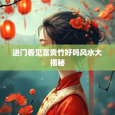 进门看见富贵竹好吗风水大揭秘