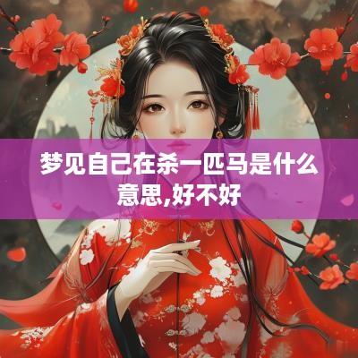 梦见自己在杀一匹马是什么意思,好不好