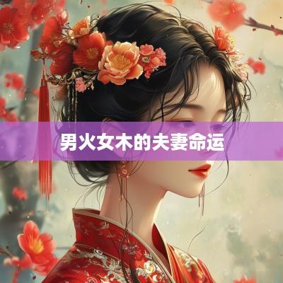 男火女木的夫妻命运