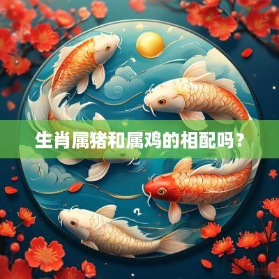生肖属猪和属鸡的相配吗？