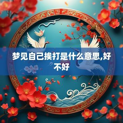 梦见自己挨打是什么意思,好不好