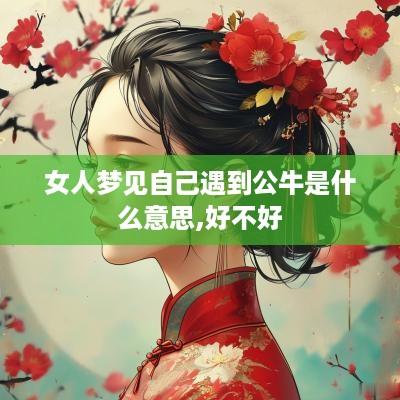 女人梦见自己遇到公牛是什么意思,好不好