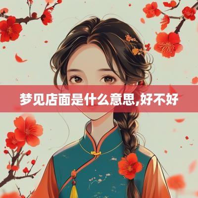 梦见店面是什么意思,好不好