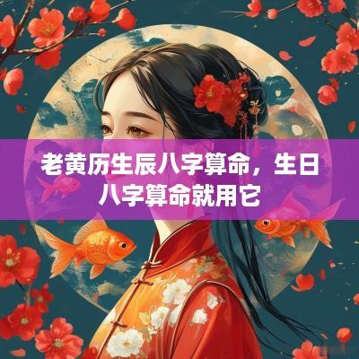 老黄历生辰八字算命，生日八字算命就用它