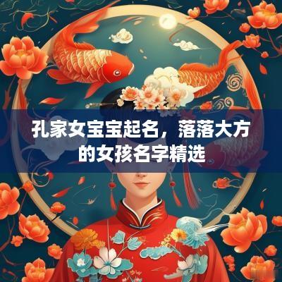 孔家女宝宝起名，落落大方的女孩名字精选