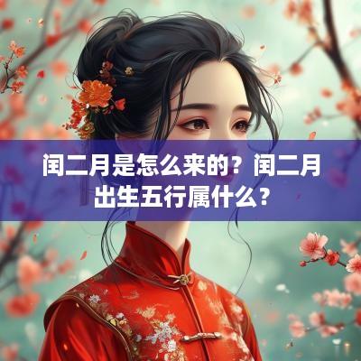 闰二月是怎么来的？闰二月出生五行属什么？