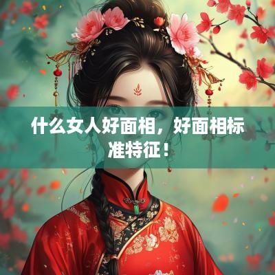 什么女人好面相，好面相标准特征！