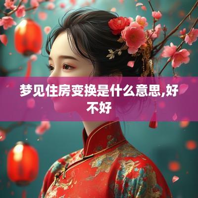 梦见住房变换是什么意思,好不好