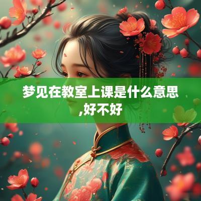 梦见在教室上课是什么意思,好不好