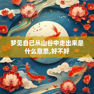 梦见自己从山谷中走出来是什么意思,好不好