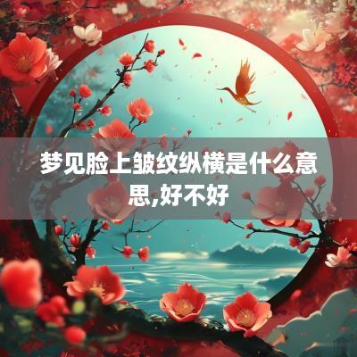 梦见脸上皱纹纵横是什么意思,好不好