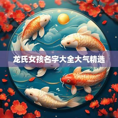 龙氏女孩名字大全大气精选