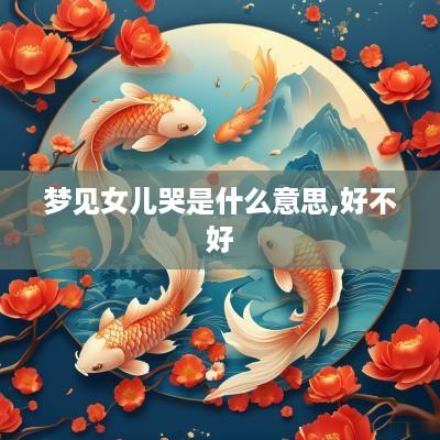 梦见女儿哭是什么意思,好不好