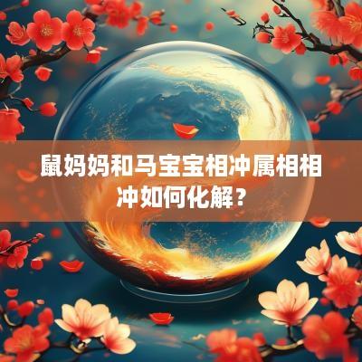 鼠妈妈和马宝宝相冲属相相冲如何化解？