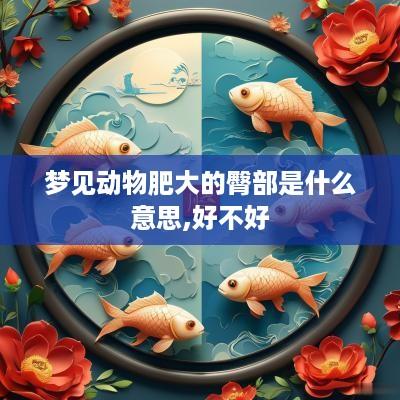 梦见动物肥大的臀部是什么意思,好不好