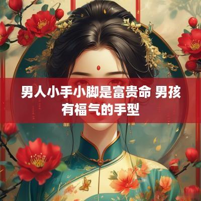 男人小手小脚是富贵命 男孩有福气的手型