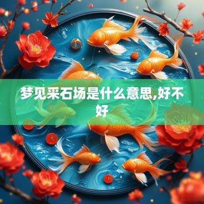 梦见采石场是什么意思,好不好