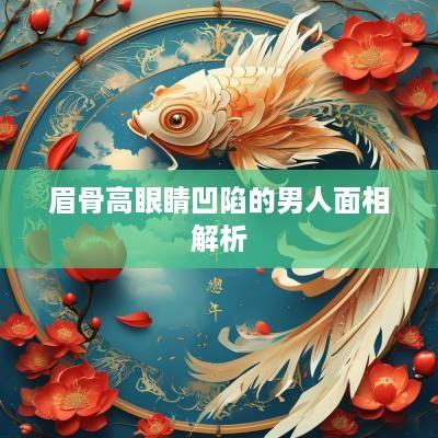 眉骨高眼睛凹陷的男人面相解析