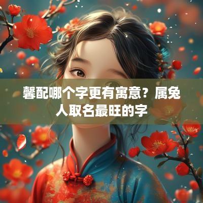馨配哪个字更有寓意？属兔人取名最旺的字